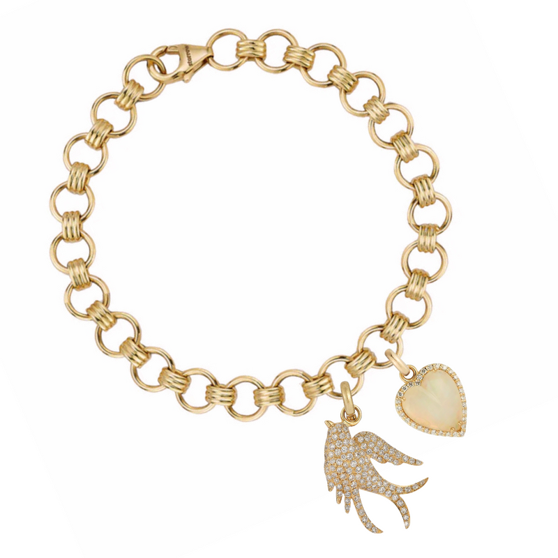 14K Yellow Gold Birdie Alana Everett Chain Bracelet