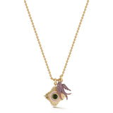 14K Pink Vivienne & Birdie Necklace