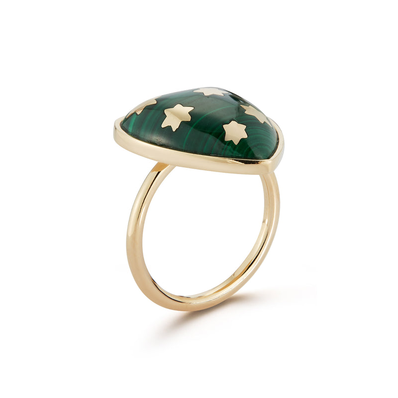 Color Blossom Ring, Yellow Gold, White Gold, Malachite And Diamonds -  Jewelry - Categories | LOUIS VUITTON ®
